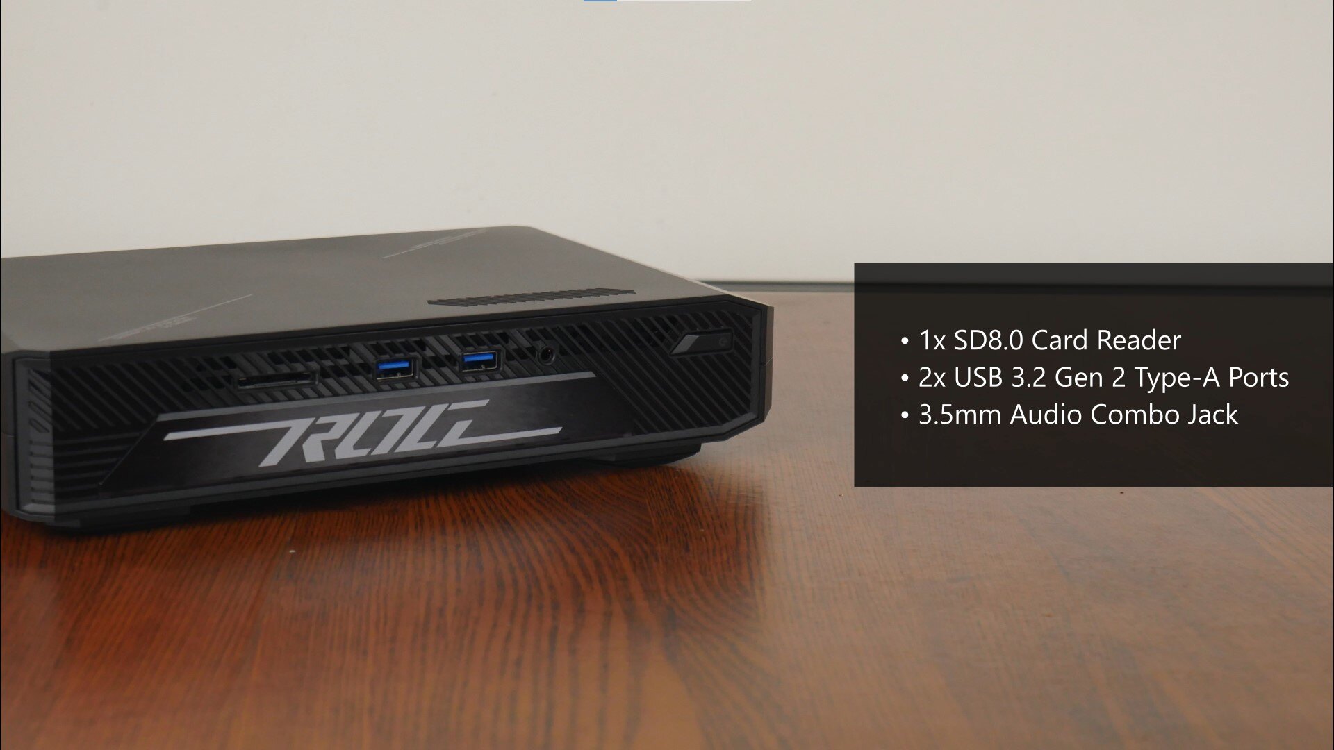 ASUS ROG NUC 970 Front IO