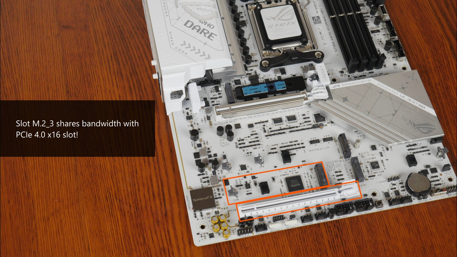 ASUS ROG Strix X870-A Gaming WIFI PCIe Lane Bifurcation (2)