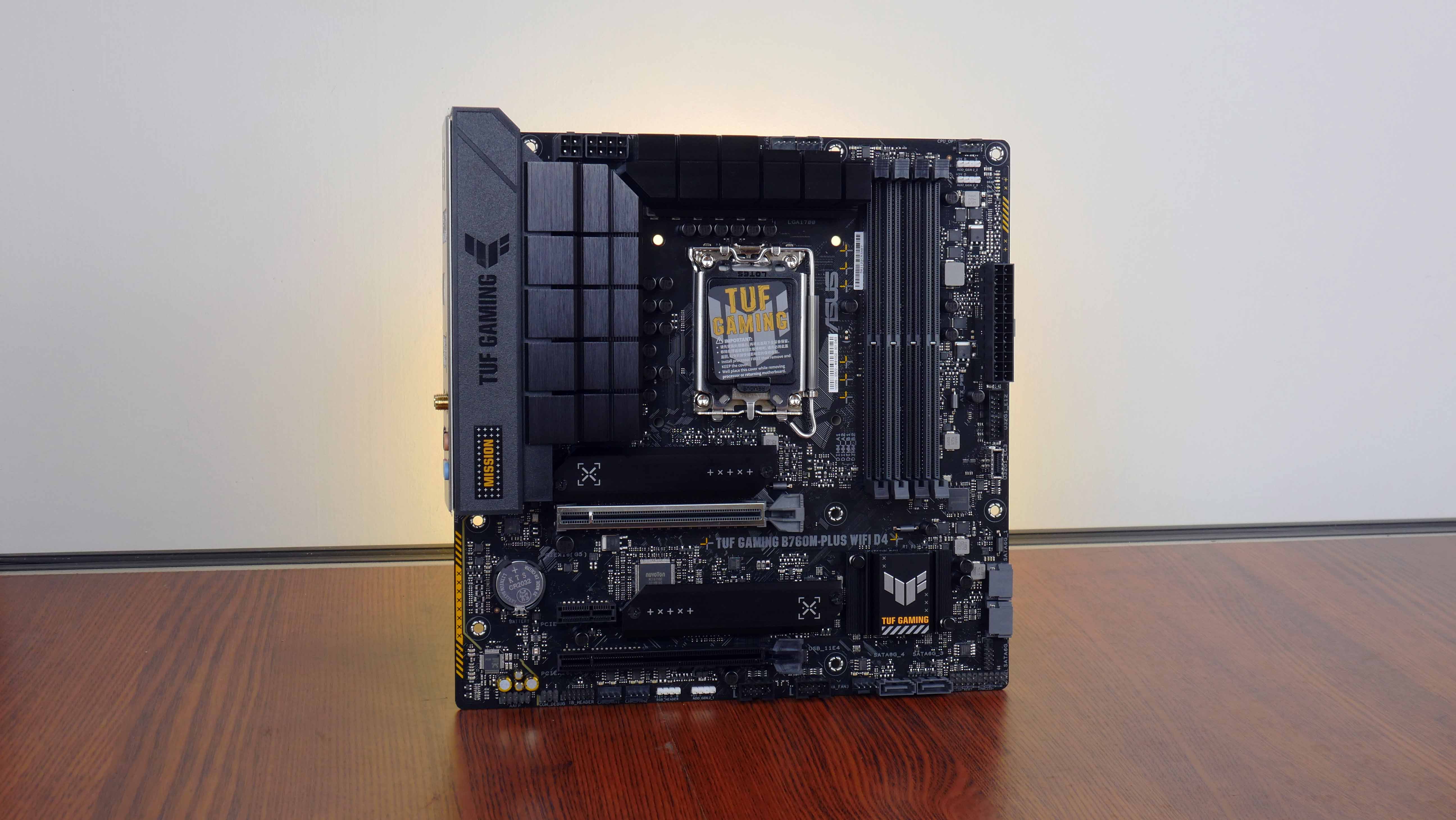Intel B760 Motherboard for Gamers on a Budget - ASUS TUF GAMING B760-PLUS  WIFI D4 
