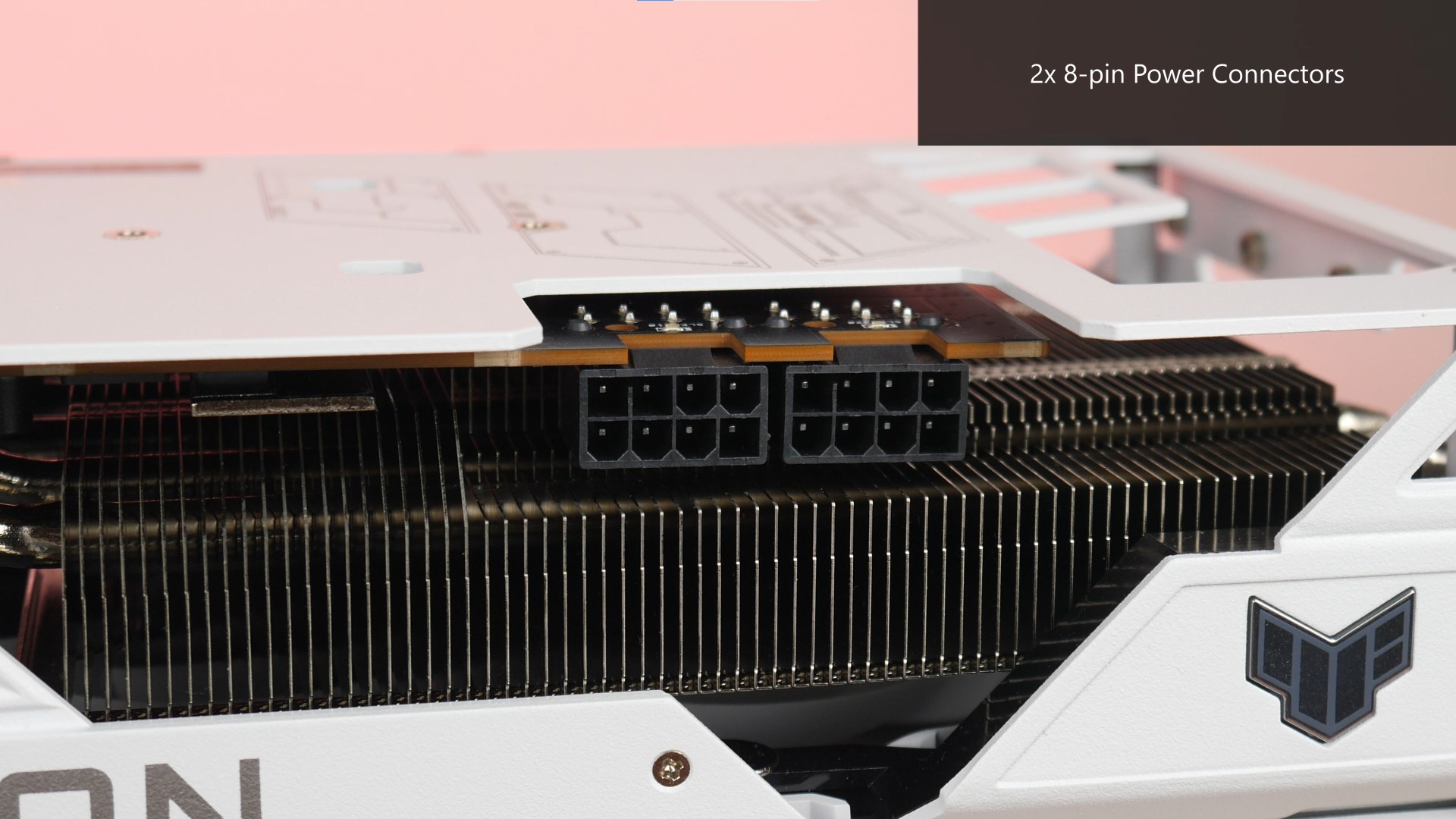  ASUS TUF Gaming Radeon RX 7800 XT White OC Edition 16GB GDDR6 Power Connector
