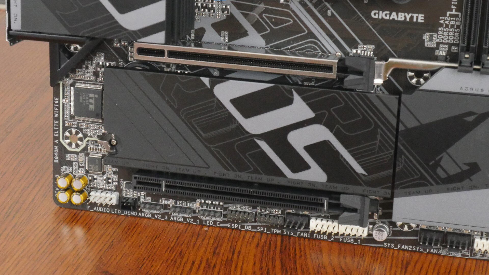 Gigabyte B840M AORUS ELITE WIFI6E M.2 Heatsink