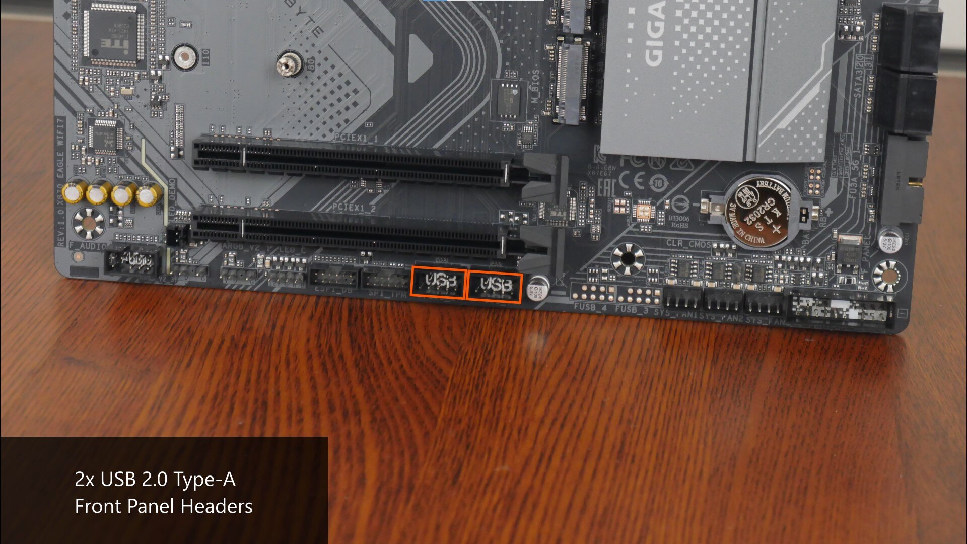 Gigabyte X870 EAGLE WIFI7 FP USB 2.0