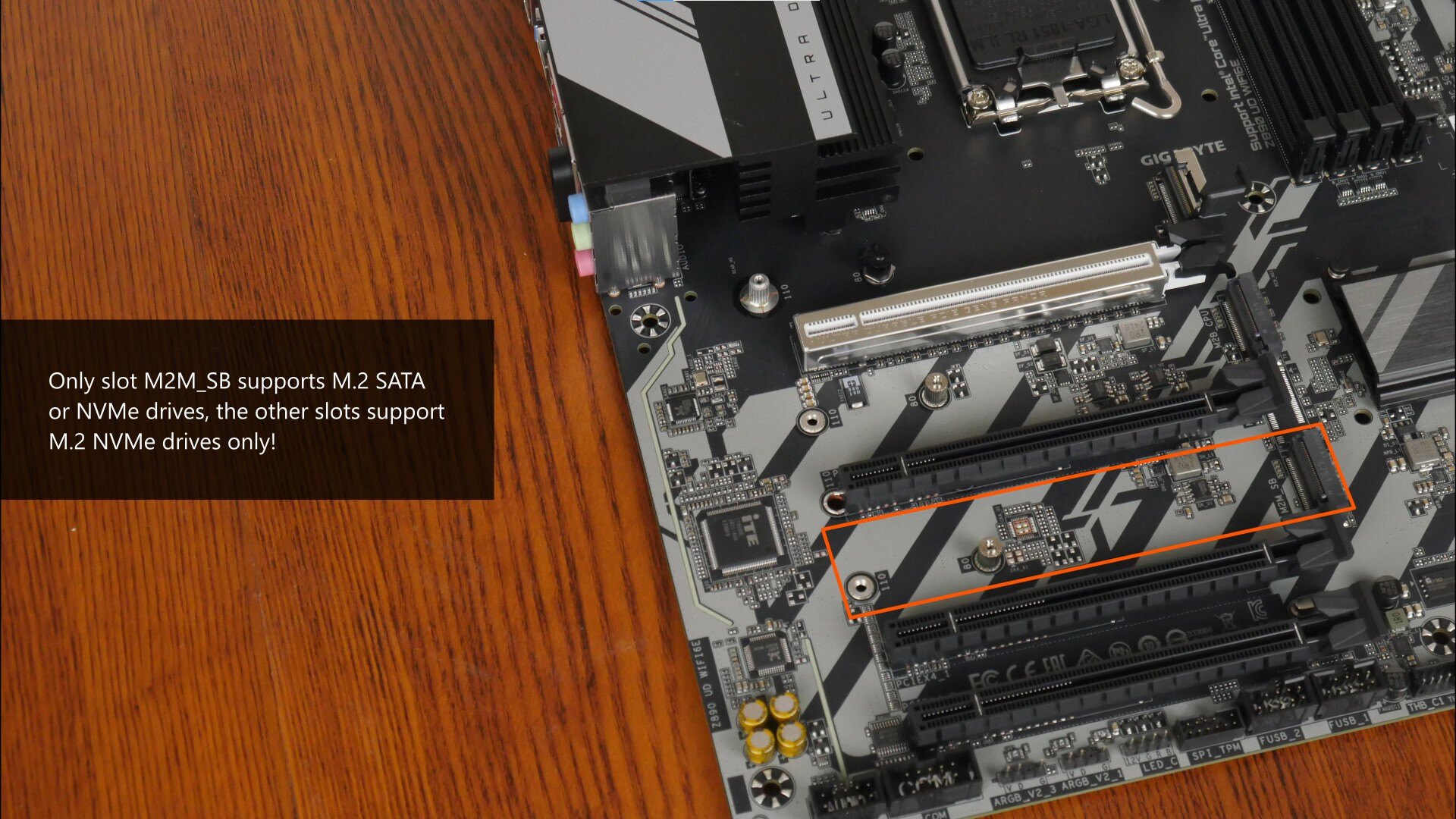 M.2 SATA Support