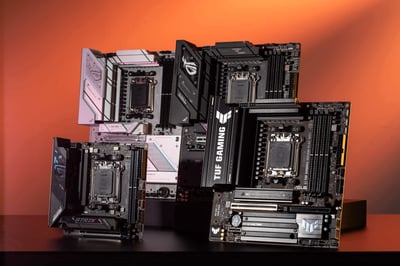 In The News: ASUS Unveils AMD X870E, B850 and B840 ROG, ROG Strix, TUF Gaming, and Prime Motherboards