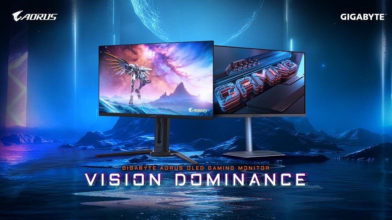 Gigabyte CES 2025 Monitors