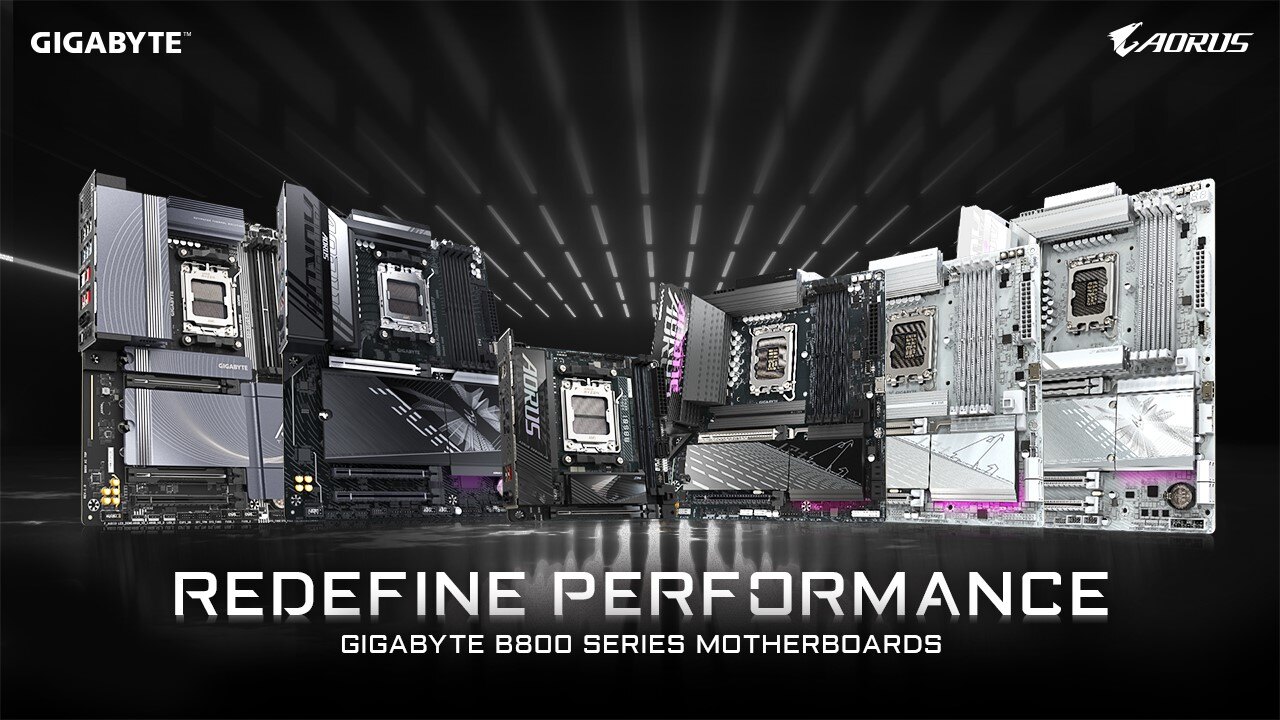 Gigabyte B850 and B860 Motherboards