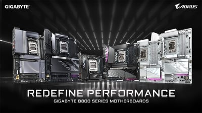 In The News: Gigabyte Redefines Intel and AMD B800 Series Motherboards Performance with AI Technology at CES 2025