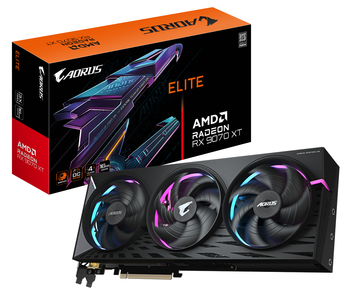 AORUS Radeon RX 9070 XT ELITE 16G