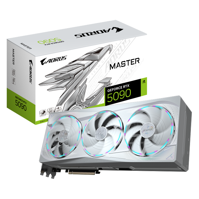 AORUS GeForce RTX 5090 MASTER ICE 32G