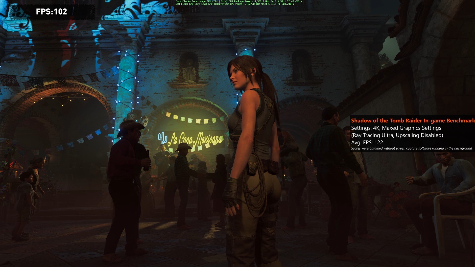 MSI GeForce RTX 5090 32G SUPRIM LIQUID SOC Shadow of the Tomb Raider Benchmark (1)