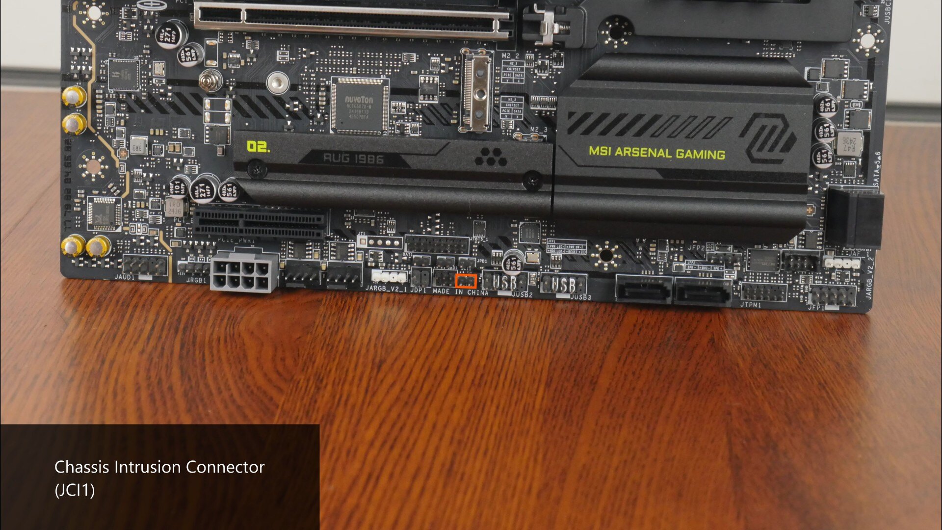 MSI MAG B860M MORTAR WIFI Chassis Intrusion Header